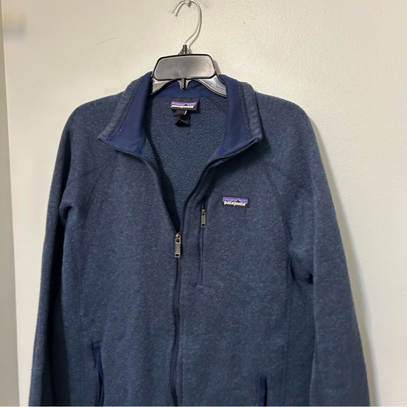 Patagonia Better Sweater Fleece Jacket Mens Medium Full Zip Blue - Picture 4 of 7